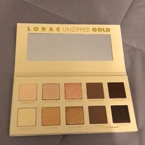 Lorac unzipped gold palette